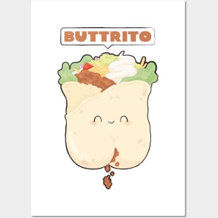 BUTTrito Posters and Art